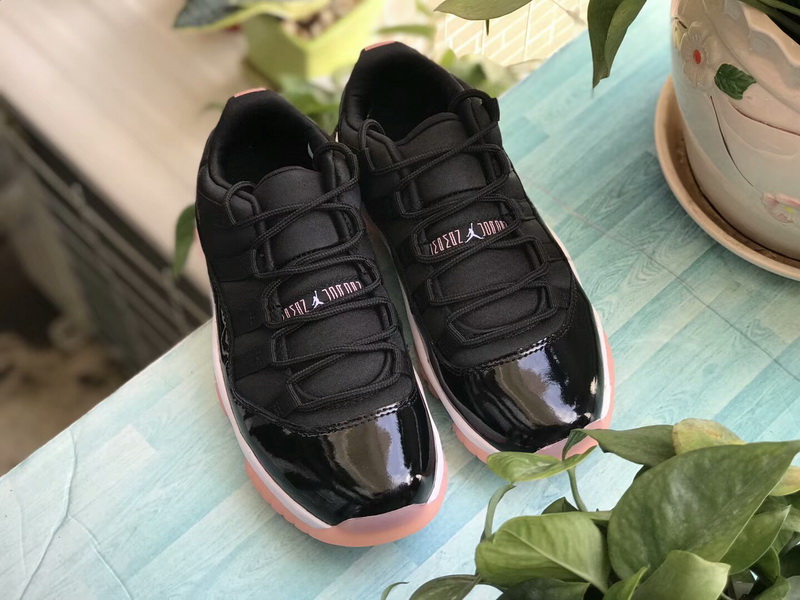 Authentic Jordan 11 low bleached coral